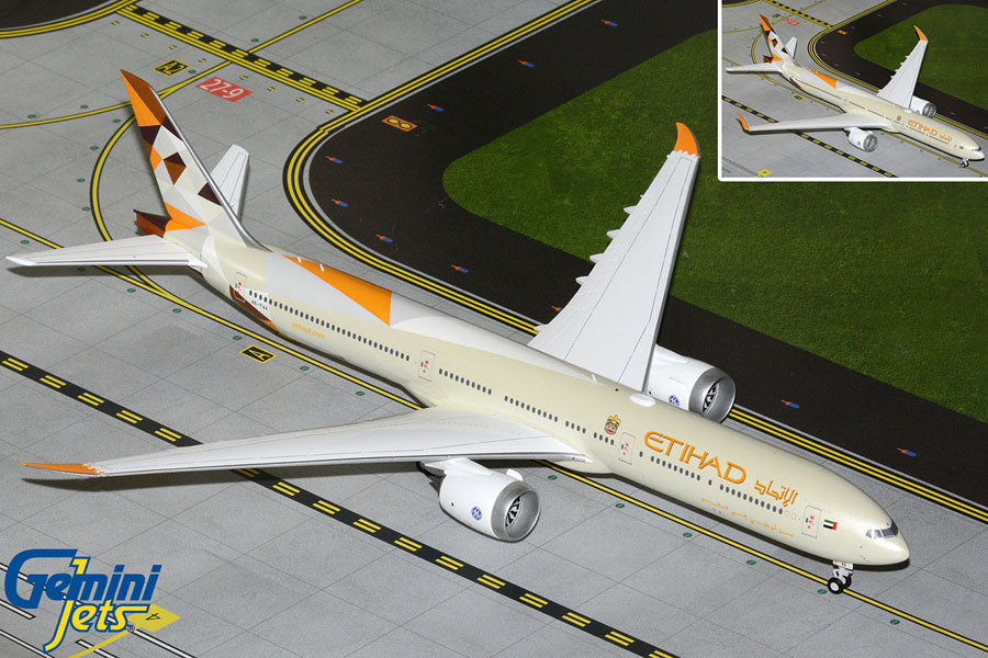 Etihad Airways 777-9 A6-FAA Gemini Jets 1:200