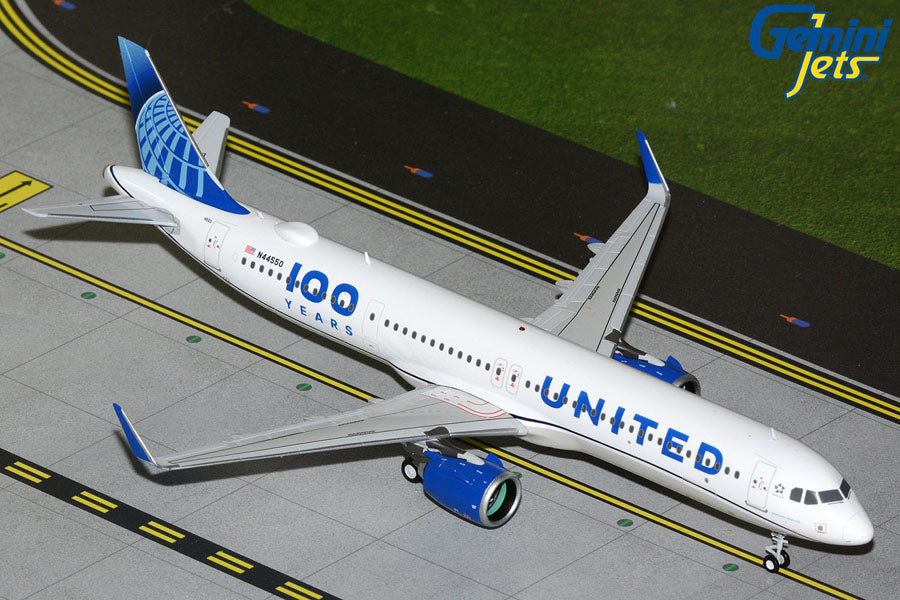 United Airlines A321neo "100 Years" N44550 Gemini Jets 1:200