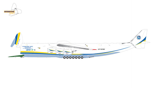 Pre-Order Antonov Airlines (Interactive) An-225 UR-82060 Gemini Jets 1:400
