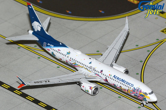 Aeroméxico 737 MAX 9 "Kukulcán" XA-GQS Gemini Jets 1:400