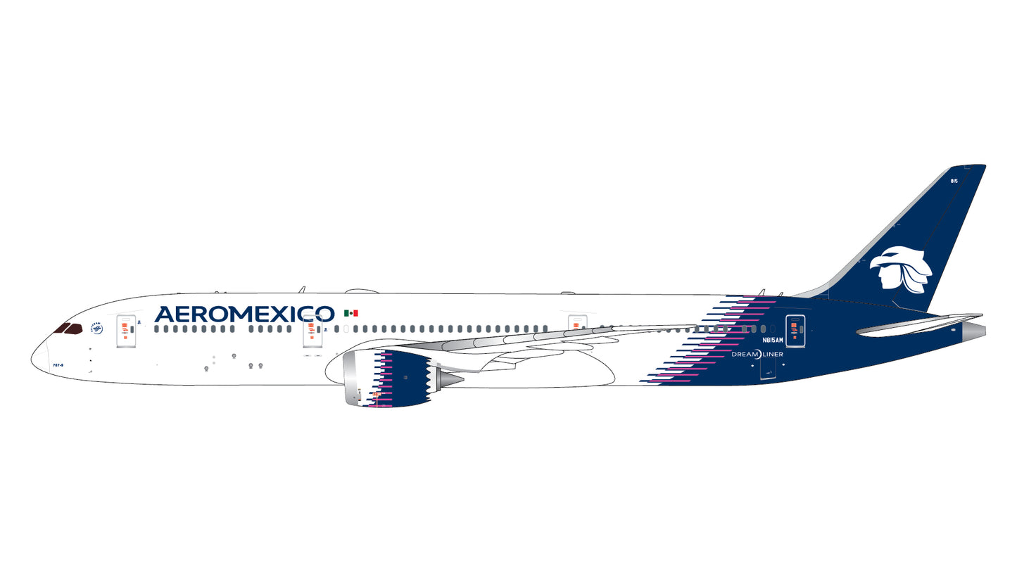 Pre-Order Aeromexico 787-9 Dreamliner N815AM Gemini Jets 1:400