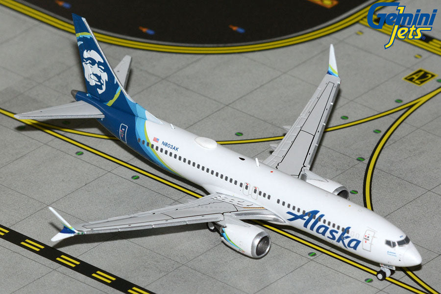Alaska Airlines 737 MAX 8 N803AK Gemini Jets 1:400