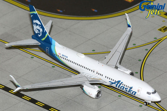 Alaska Airlines 737-800 N517AS Gemini Jets 1:400