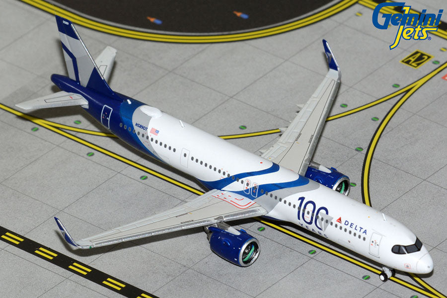 Delta A321neo "100 Years" N589DT Gemini Jets 1:400
