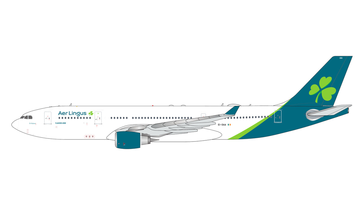 Pre-Order Aer Lingus A330-200 EI-DAA Gemini Jets 1:400