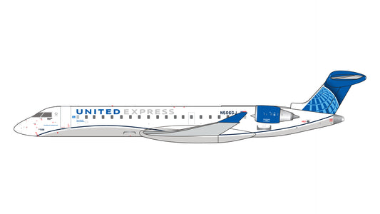 Pre-Order United Express CRJ550 N506GJ Gemini Jets 1:400
