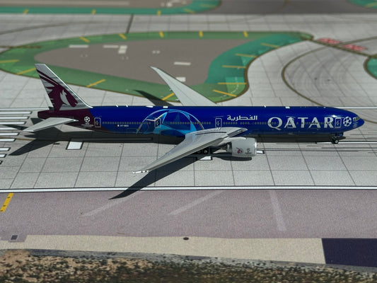 Qatar Airways 777-300ER "Champions League" A7-BED Phoenix Models 1:400