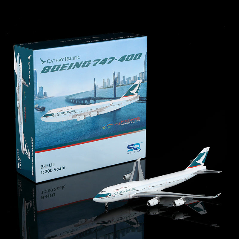 Cathay Pacific Cargo 747-400 B-HUJ SQ Wings 1:200