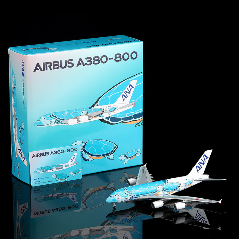 All Nippon Airways (ANA) A380 "Flying Honu - Kai" JA382A HX Models 1:400