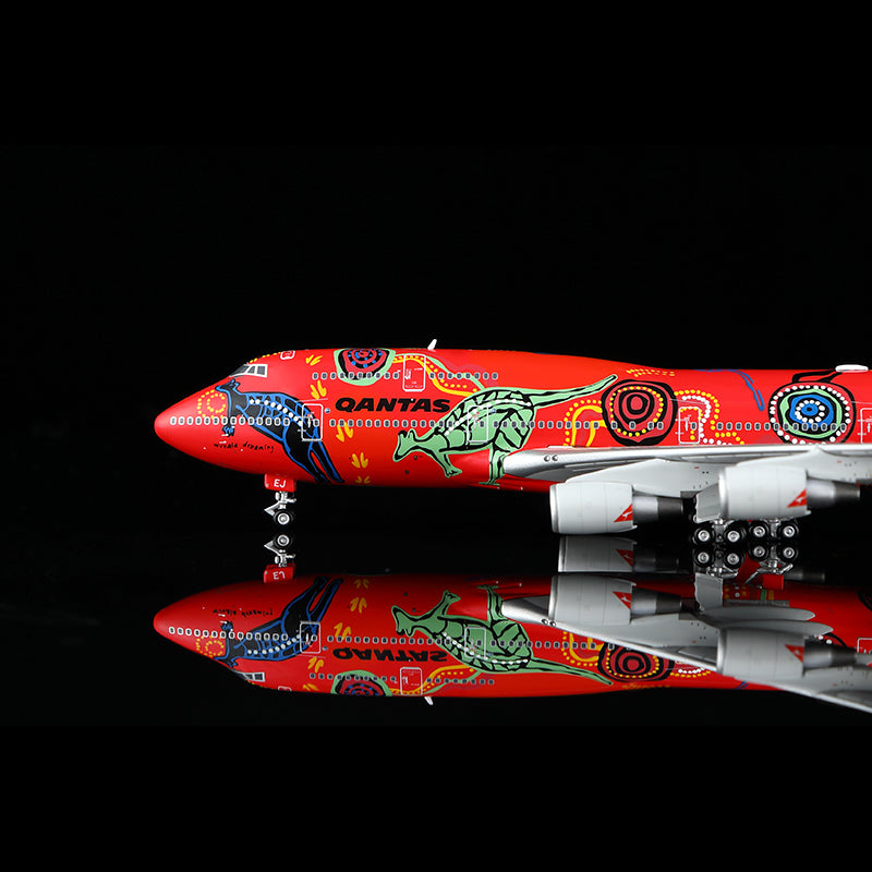 Qantas 747-400 "Wunala Dreaming" VH-OEJ HX Models 1:400
