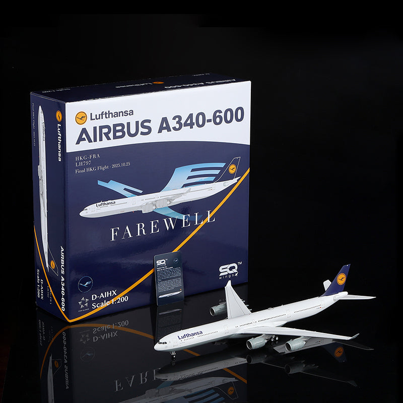 Lufthansa A340-600 D-AIHX SQ Wings 1:200