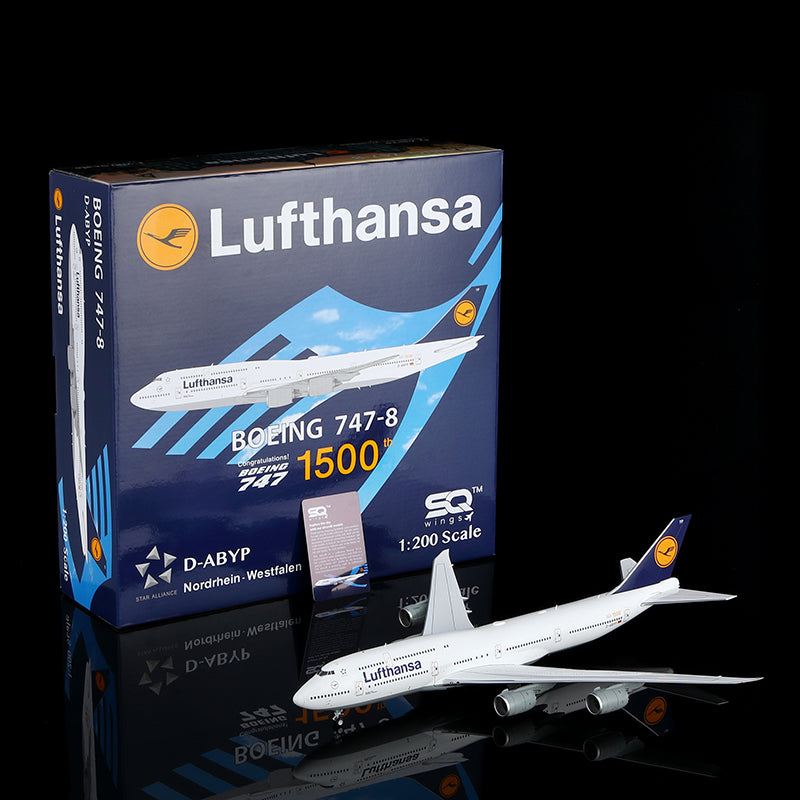 Lufthansa 747-8 D-ABYP SQ Wings 1:200