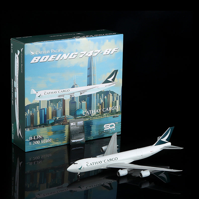Cathay Cargo (Interactive) 747-8F B-LJN SQ Wings 1:200