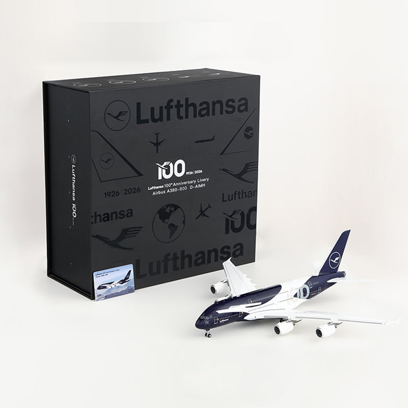 Pre-Order Lufthansa A380 "100th Anniversary" D-AIMH SQ Wings 1:200