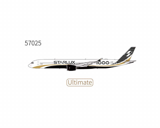 Pre-Order (ULTIMATE) Starlux Airlines A350-1000 "Carbon Fibre" B-58551 NG Models 1:400