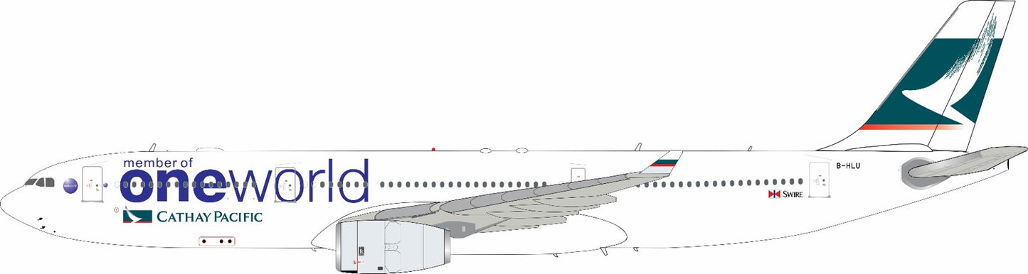 Preorder Cathay Pacific A330-300 "OneWorld" B-HLU AV400