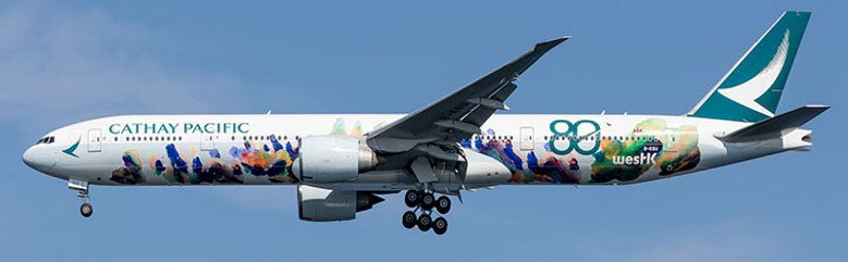 Pre-Order Cathay Pacific 777-300ER "Spirit of Hong Kong" B-KQU AV400