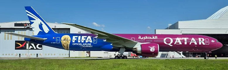 Pre-Order Qatar Airways 777-300ER "2026 FIFA World Cup" A7-BEH AV400