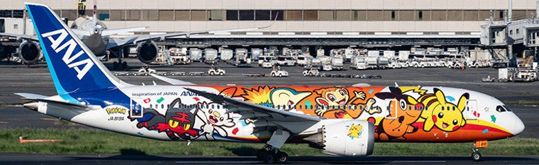 Pre-Order All Nippon Airways (ANA) 787-9 Dreamliner "Red Pokémon" JA819A AV400