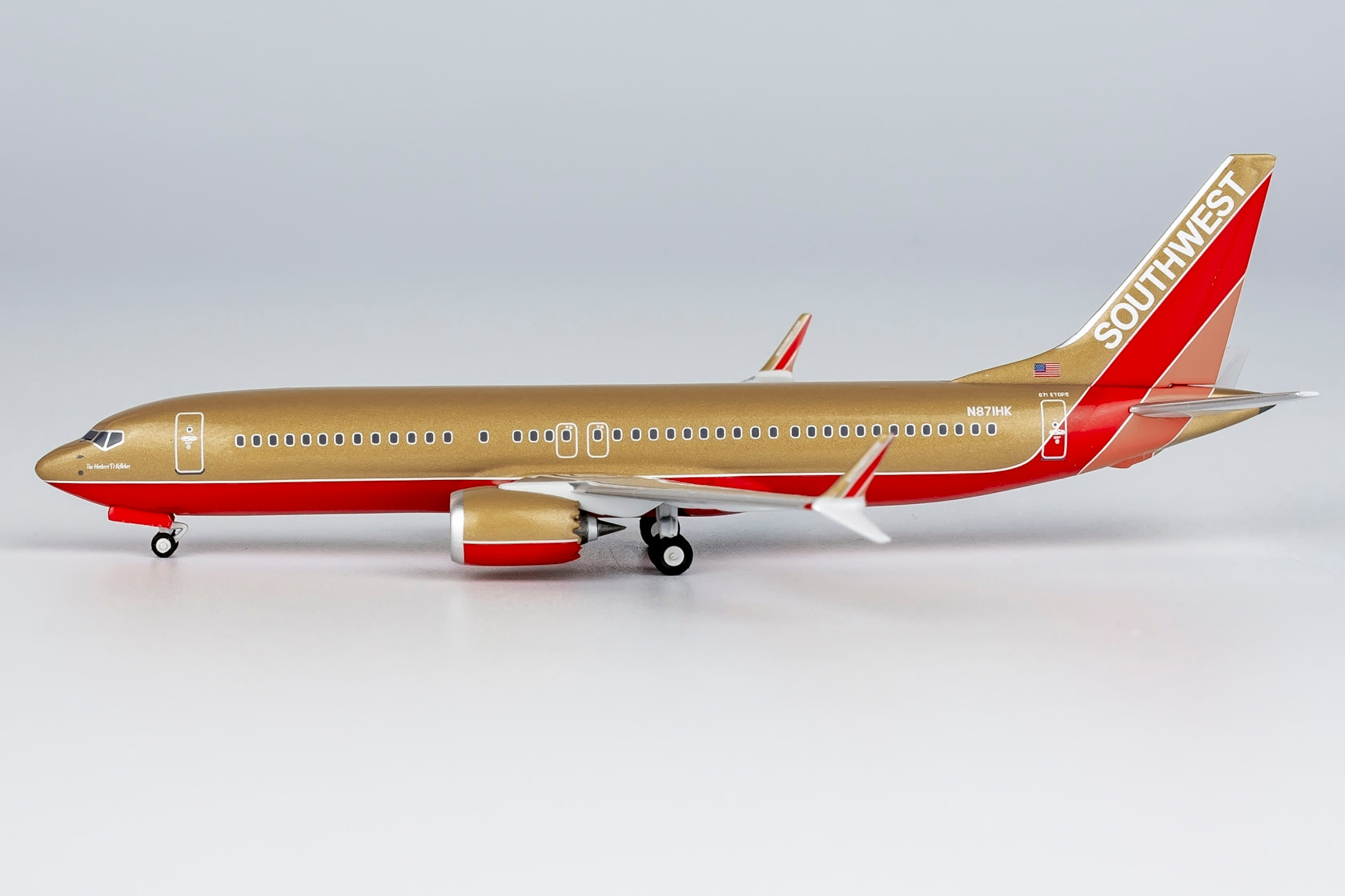 サウスウエスト航空 737MAX8 N871HK 1/400 Southwest 737 MAX 8 N871HK NG Lite 1:400 – JH Wings