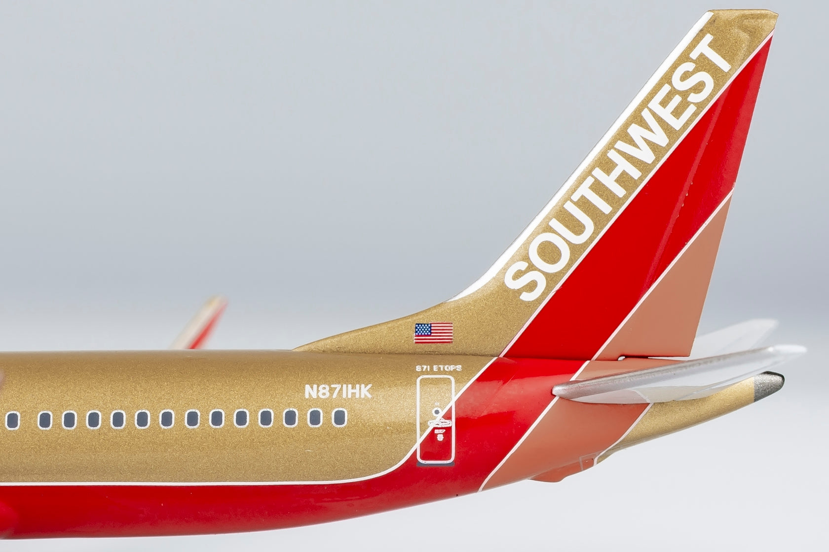 Southwest 737 MAX 8 N871HK NG Lite 1:400 – JH Wings