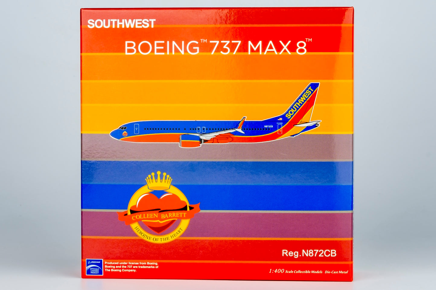 Southwest 737 MAX 8 N872CB NG Lite 1:400
