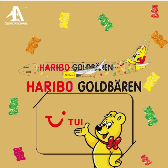 TUIfly Germany 737-800 "Haribo" D-ATUD Aero Polaris 1:400