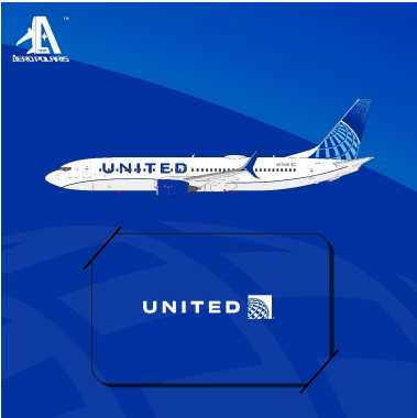 Pre-Order United 737-800 N12218 Aero Polaris 1:400