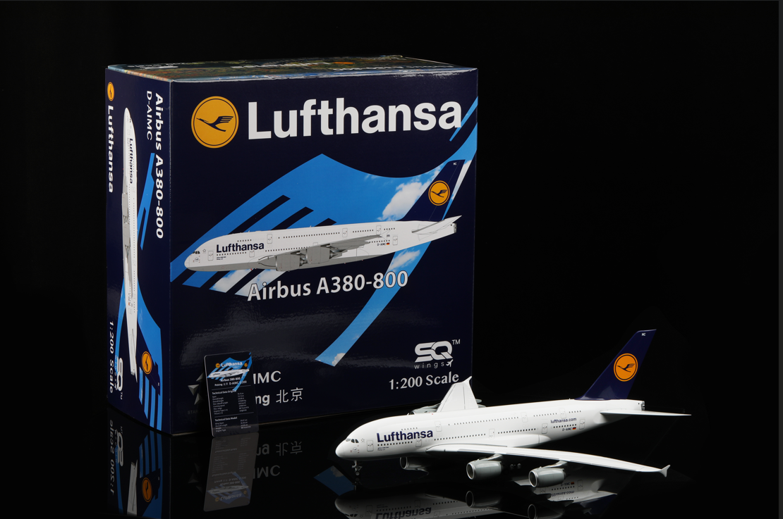 Lufthansa A380 D-AIMC SQ Wings 1:200