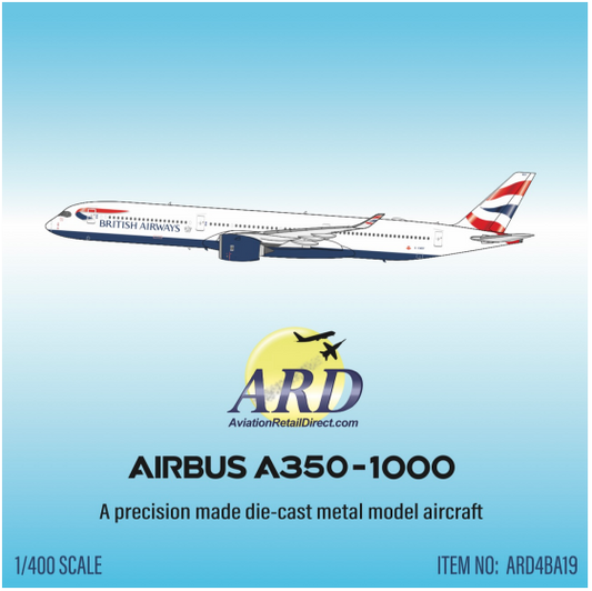 Pre-Order British Airways A350-1000 G-XWBF Aero Polaris 1:400