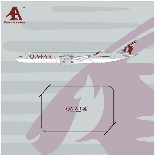 Pre-Order Qatar Airways A350-1000 A7-AOA Aero Polaris 1:400