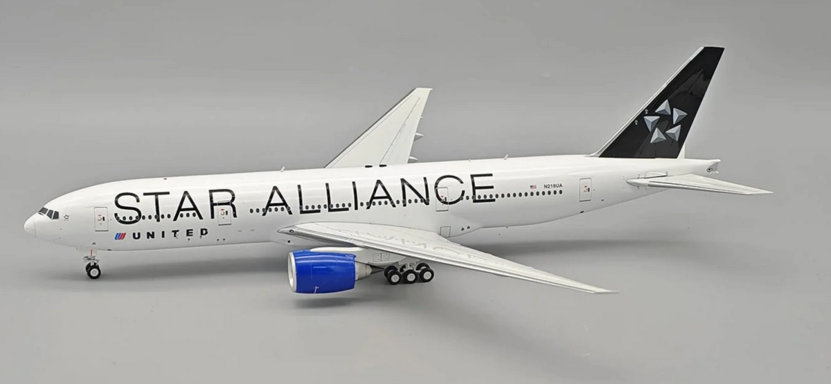United Airlines 777-200ER "Star Alliance" N218UA InFlight200