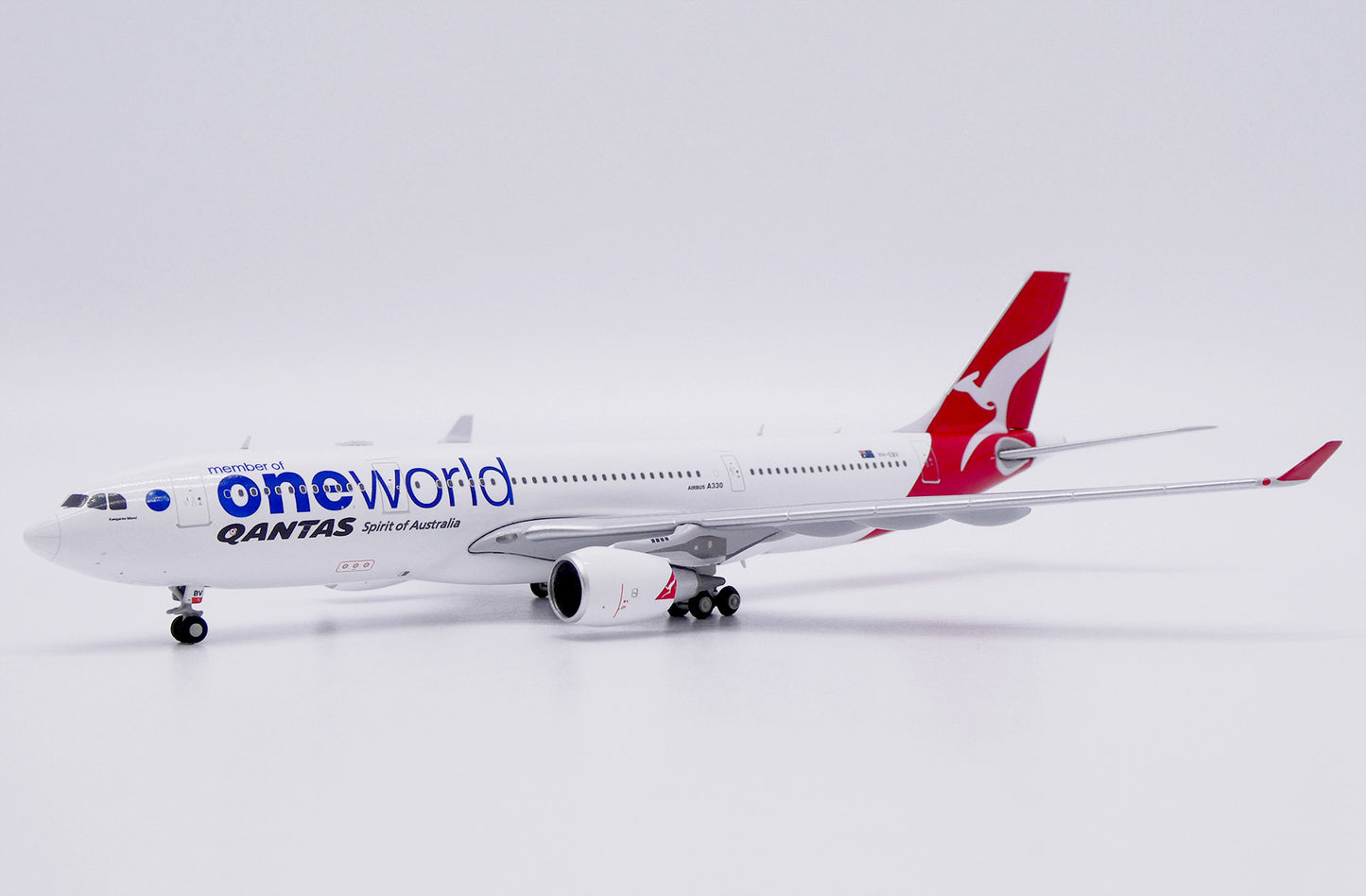 Qantas A330-200 Oneworld VH-EBV JC Wings 1:400
