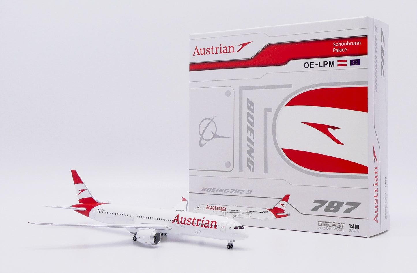 Austrian Airlines 787-9 Dreamliner OE-LPM JC Wings 1:400