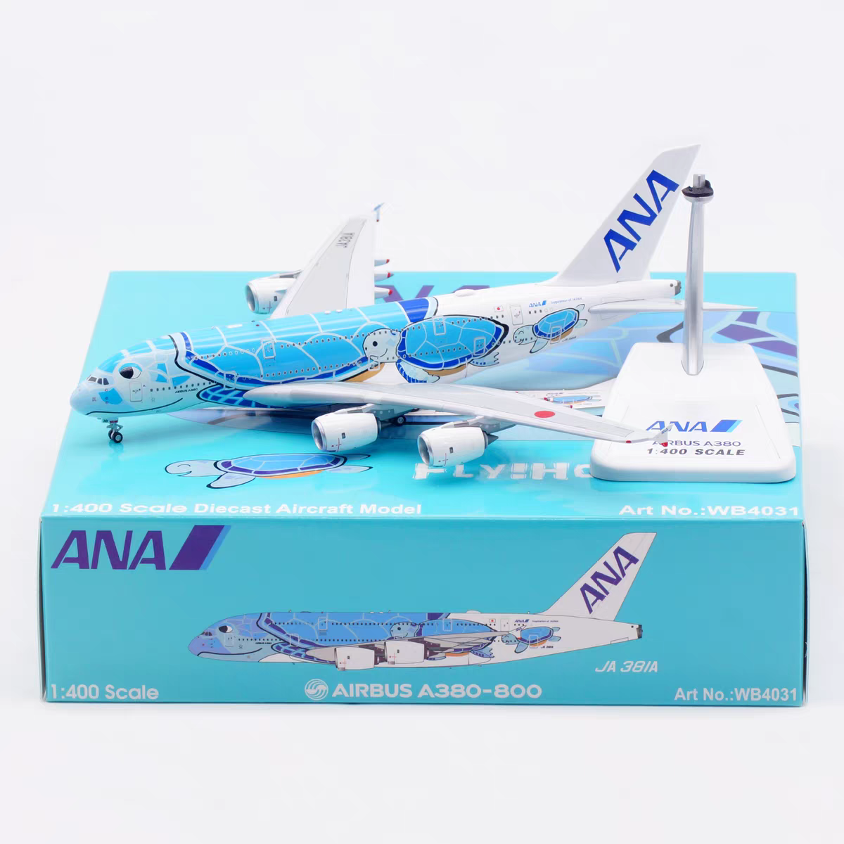 All Nippon Airways (ANA) A380 "Flying Honu - Lani" JA381A AV400